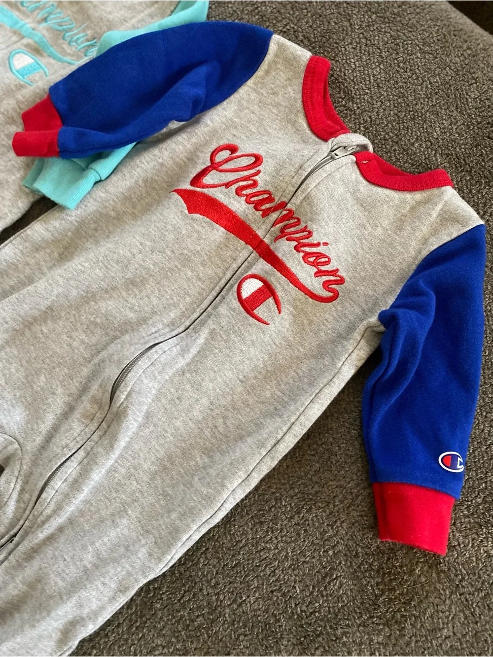 Champion boys bundle footie sleepers 3 months